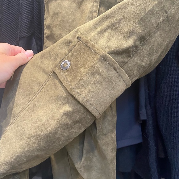 Good American - Cargo Pants — Brand NEW Suede Esq. - Picture 1 of 6